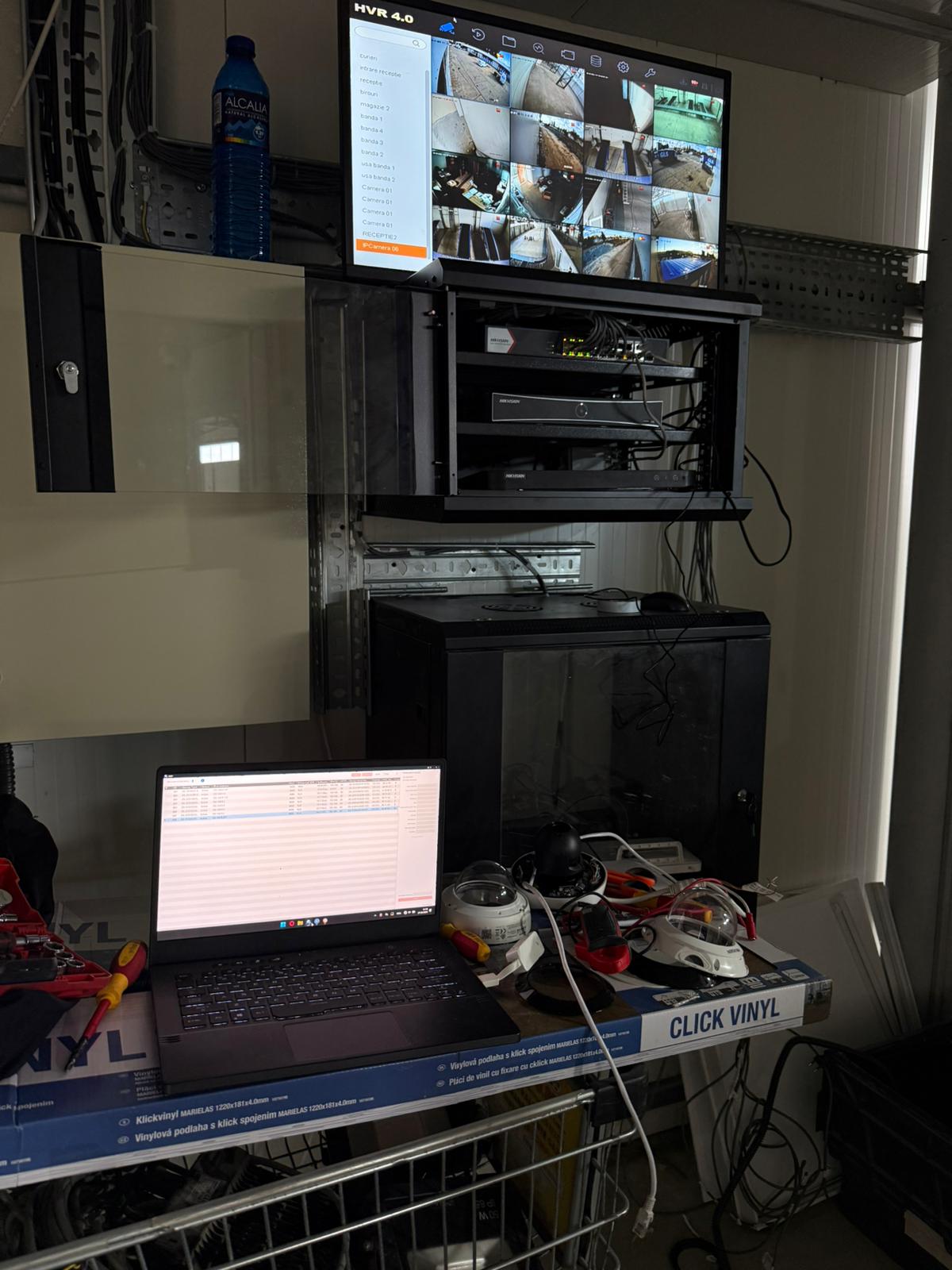 Cablare și rack Powerline Construct