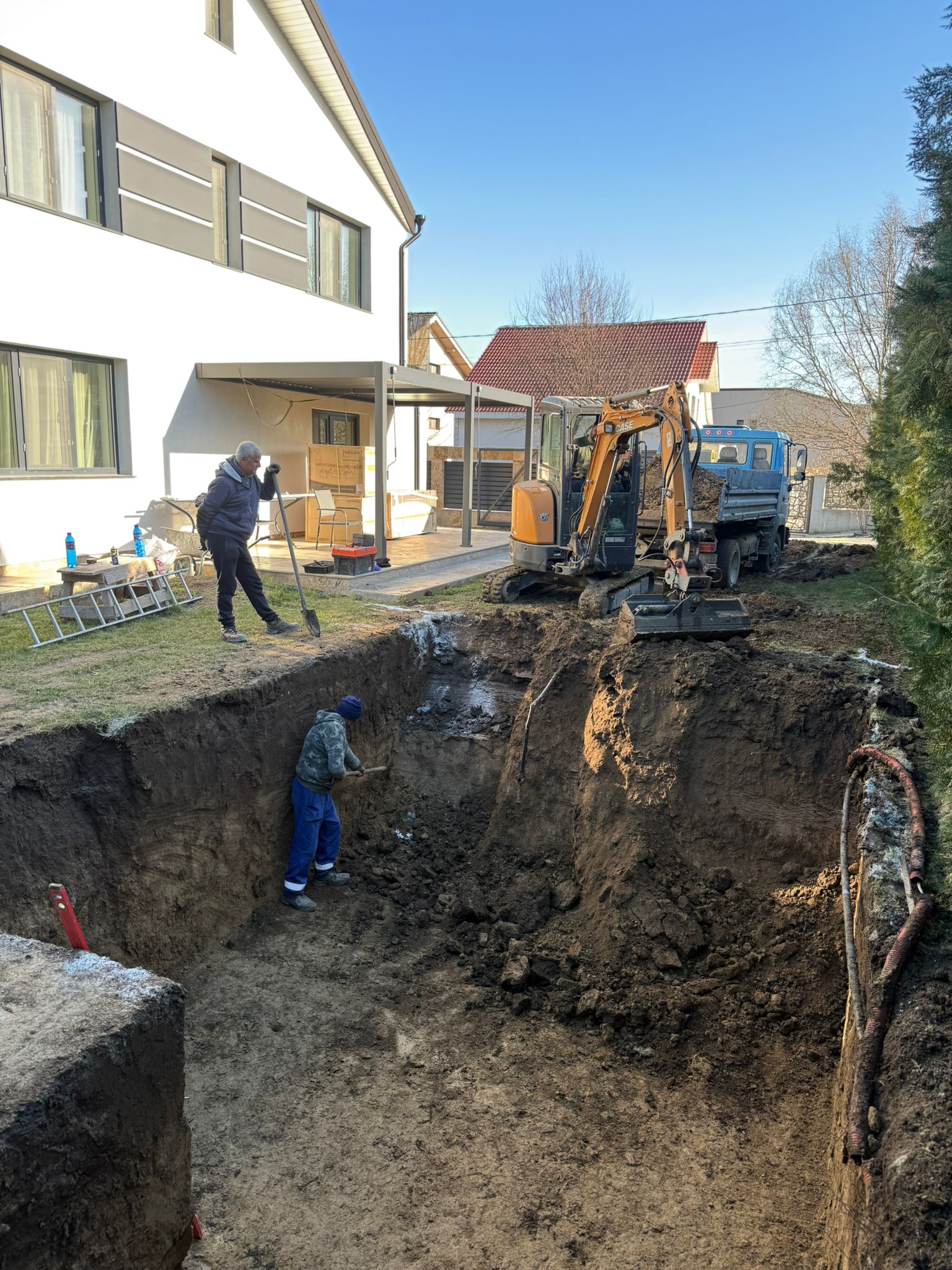 Lucrare mecanizată Powerline Construct